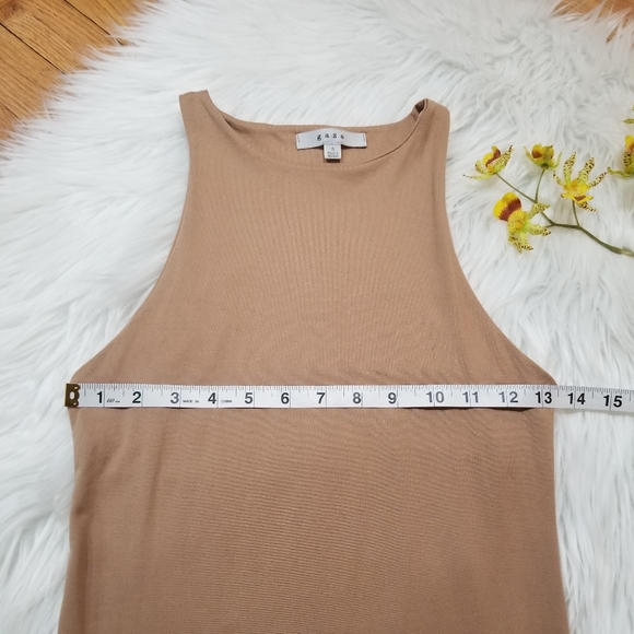 gaze Bodysuit High Neck Color Tan SIZE S. - Picture 16 of 17